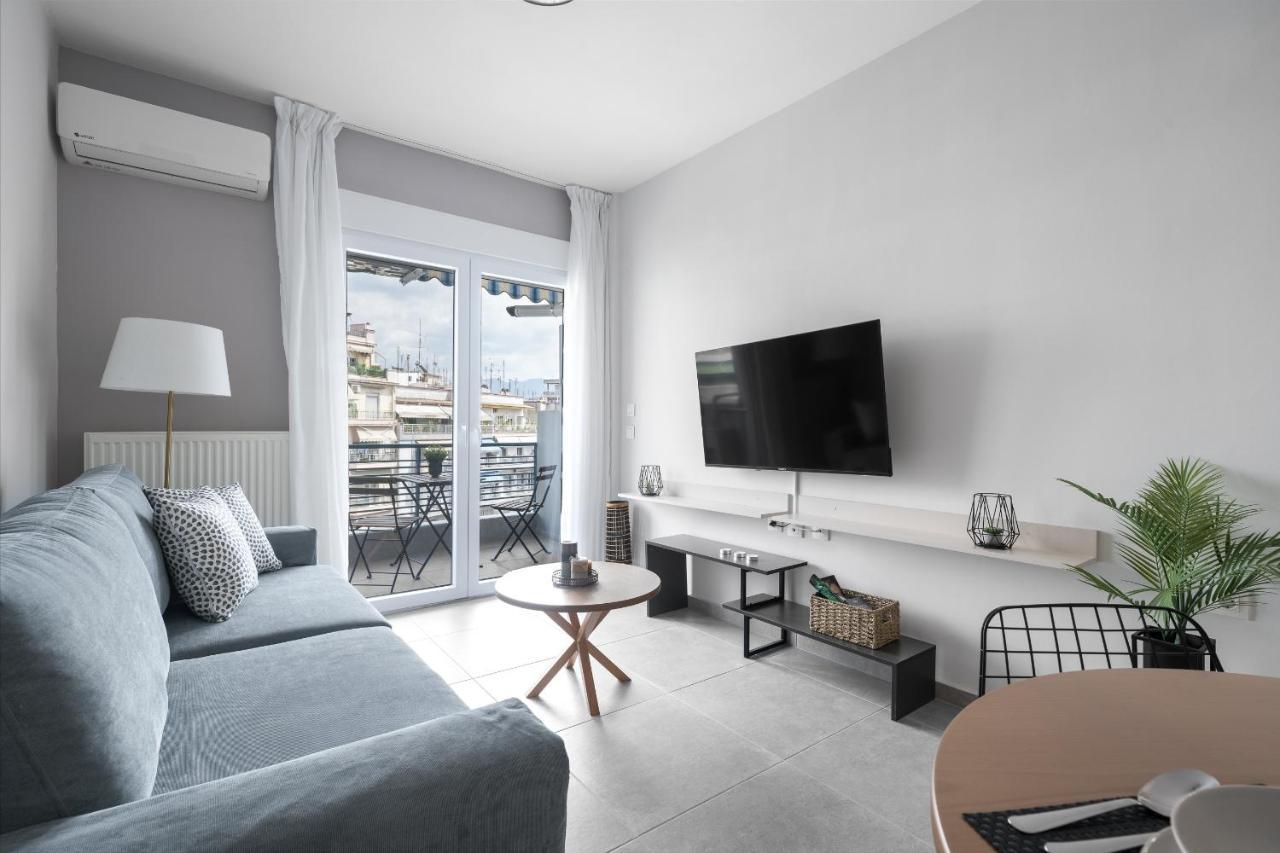 Feidias Apartment - 1 Bedroom テッサロニキ エクステリア 写真